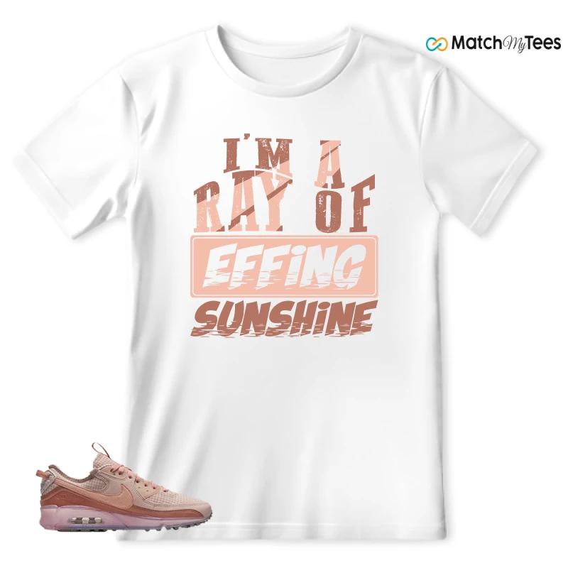 NIKE AIR MAX 90 TERRASCAPE PINK OXFORD (WOMEN'S) SNEAKER Matching Tees t-shirt