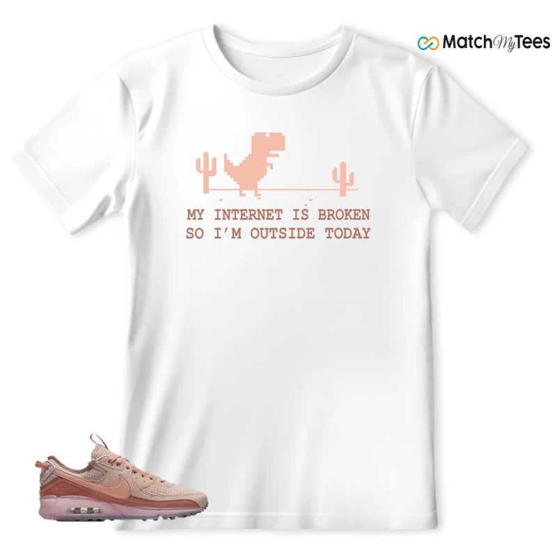 NIKE AIR MAX 90 TERRASCAPE PINK OXFORD (WOMEN'S) SNEAKER Matching Tees t-shirt