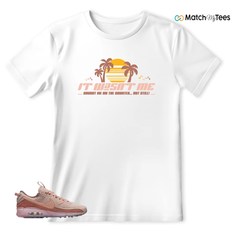NIKE AIR MAX 90 TERRASCAPE PINK OXFORD (WOMEN'S) SNEAKER Matching Tees t-shirt
