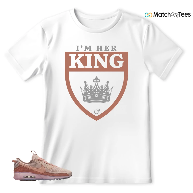 NIKE AIR MAX 90 TERRASCAPE PINK OXFORD (WOMEN'S) SNEAKER Matching Tees t-shirt