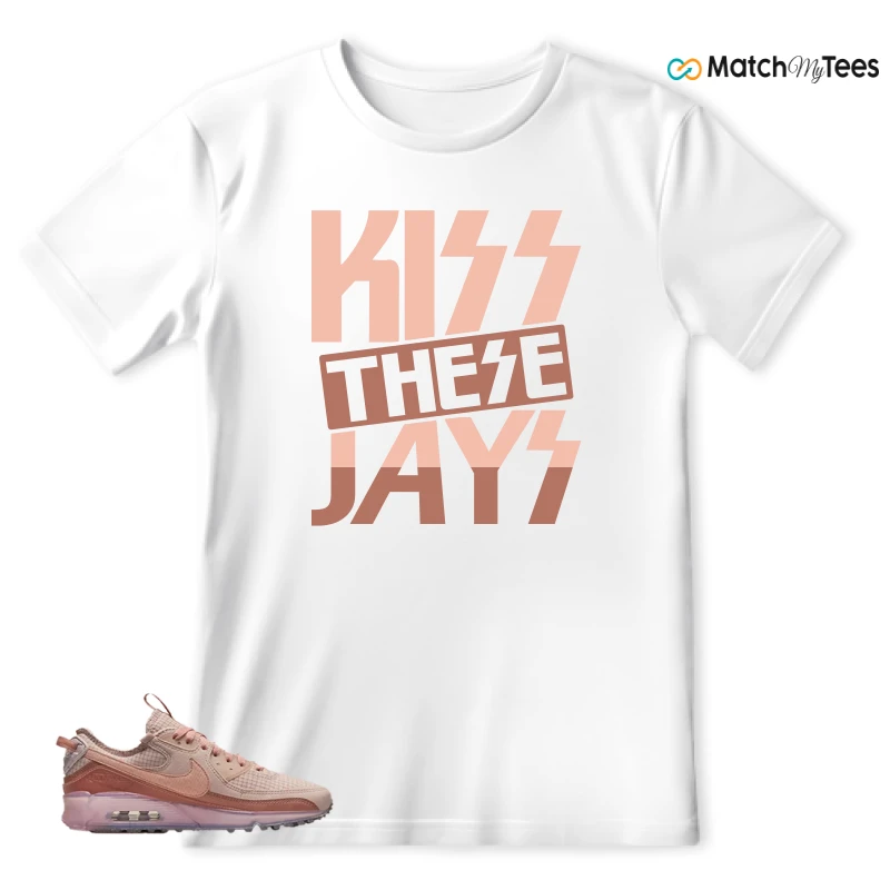 NIKE AIR MAX 90 TERRASCAPE PINK OXFORD (WOMEN'S) SNEAKER Matching Tees t-shirt