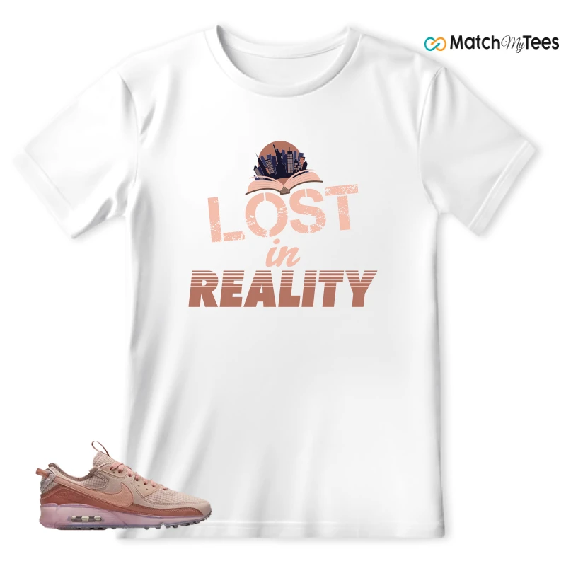 NIKE AIR MAX 90 TERRASCAPE PINK OXFORD (WOMEN'S) SNEAKER Matching Tees t-shirt