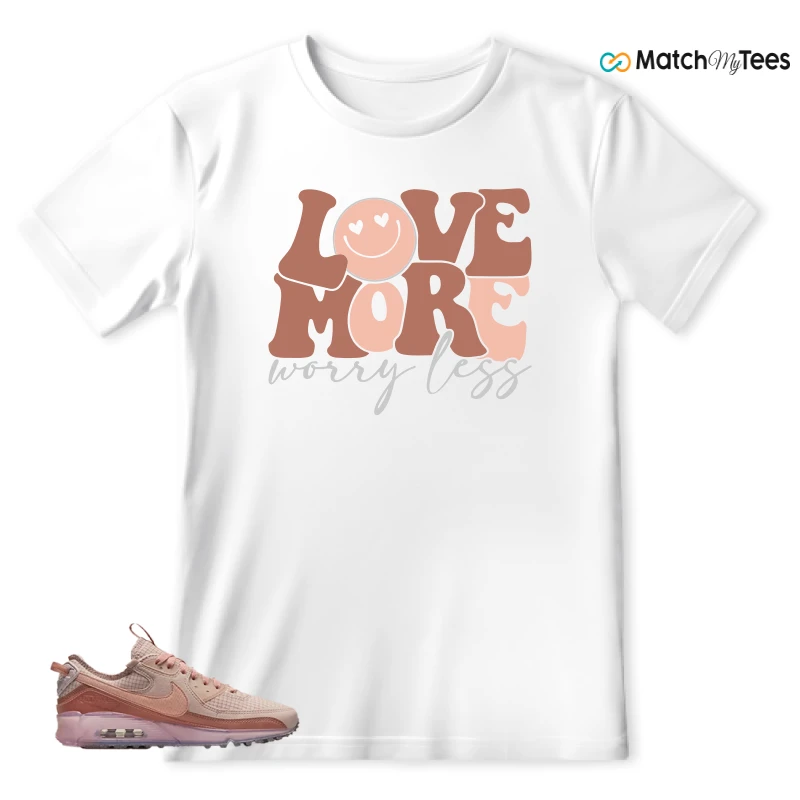 NIKE AIR MAX 90 TERRASCAPE PINK OXFORD (WOMEN'S) SNEAKER Matching Tees t-shirt