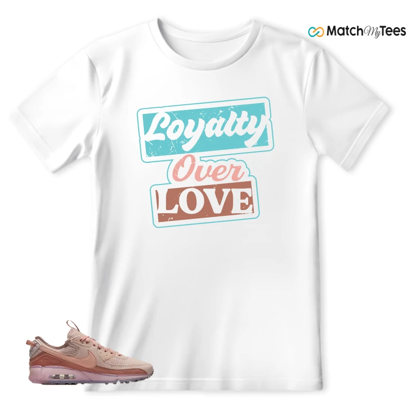 NIKE AIR MAX 90 TERRASCAPE PINK OXFORD (WOMEN'S) SNEAKER Matching Tees t-shirt
