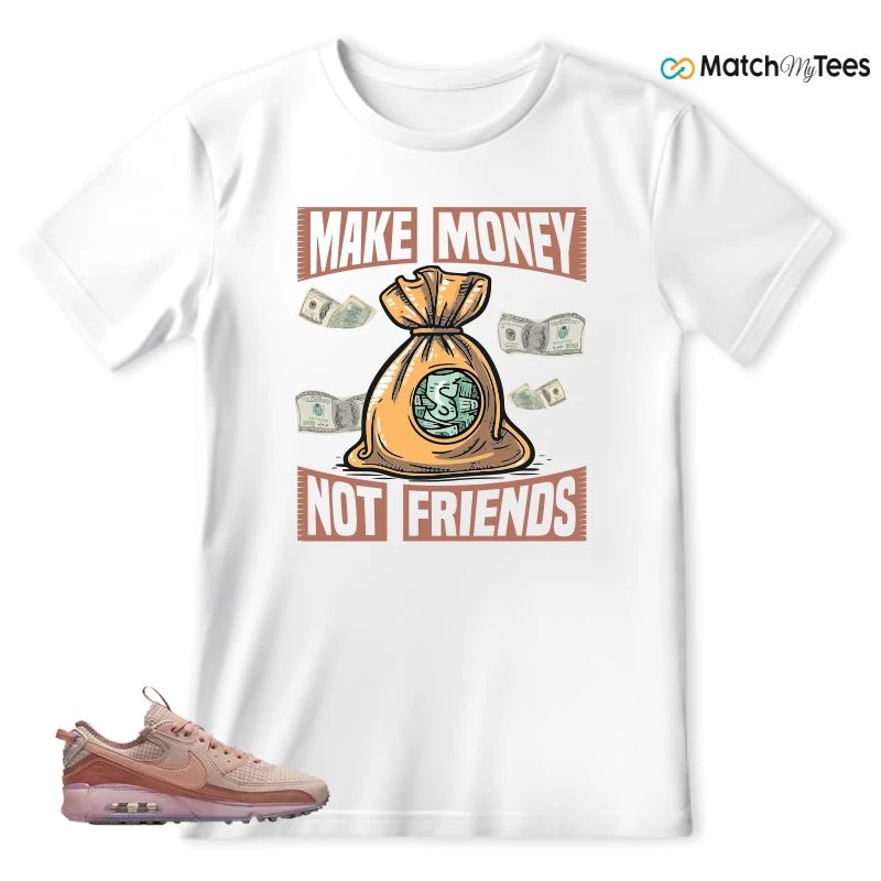 NIKE AIR MAX 90 TERRASCAPE PINK OXFORD (WOMEN'S) SNEAKER Matching Tees t-shirt