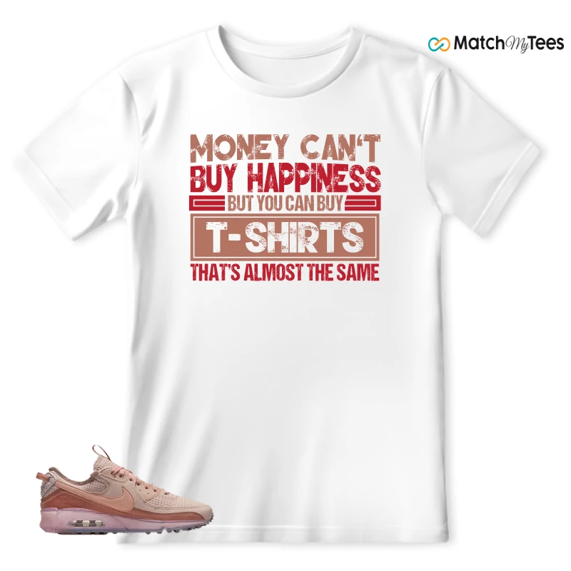 NIKE AIR MAX 90 TERRASCAPE PINK OXFORD (WOMEN'S) SNEAKER Matching Tees t-shirt