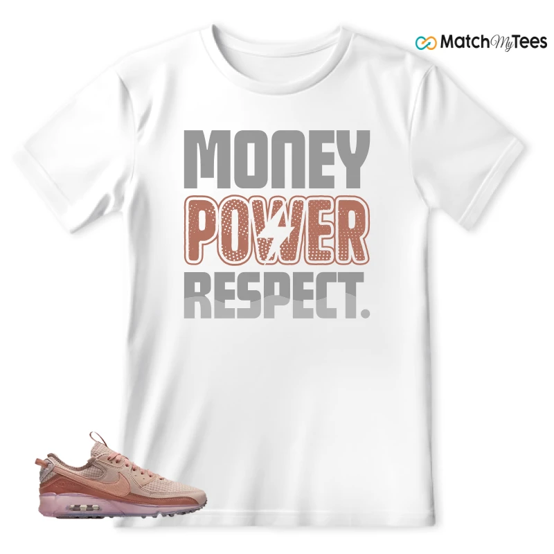 NIKE AIR MAX 90 TERRASCAPE PINK OXFORD (WOMEN'S) SNEAKER Matching Tees t-shirt