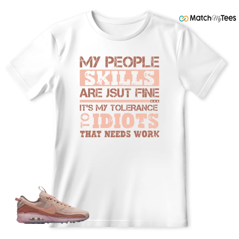 NIKE AIR MAX 90 TERRASCAPE PINK OXFORD (WOMEN'S) SNEAKER Matching Tees t-shirt