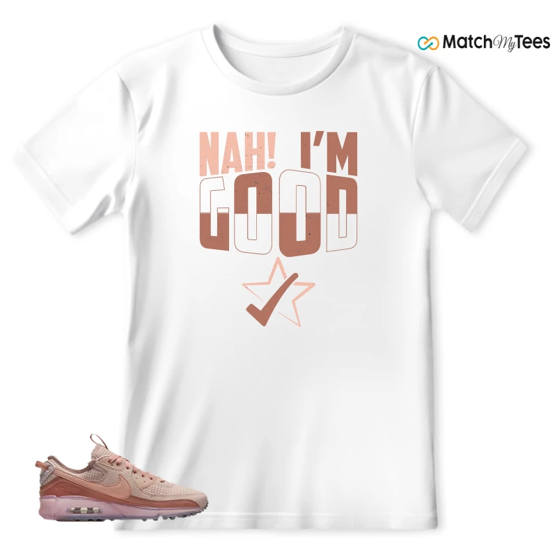 NIKE AIR MAX 90 TERRASCAPE PINK OXFORD (WOMEN'S) SNEAKER Matching Tees t-shirt