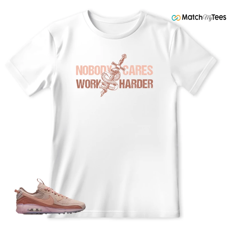 NIKE AIR MAX 90 TERRASCAPE PINK OXFORD (WOMEN'S) SNEAKER Matching Tees t-shirt