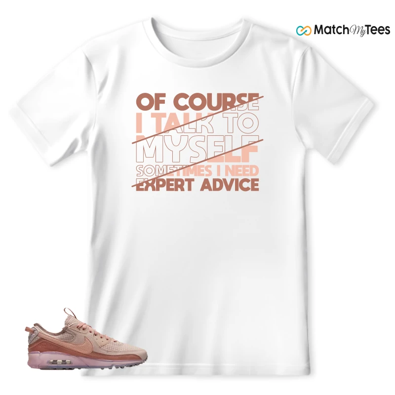 NIKE AIR MAX 90 TERRASCAPE PINK OXFORD (WOMEN'S) SNEAKER Matching Tees t-shirt