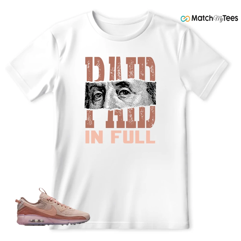 NIKE AIR MAX 90 TERRASCAPE PINK OXFORD (WOMEN'S) SNEAKER Matching Tees t-shirt