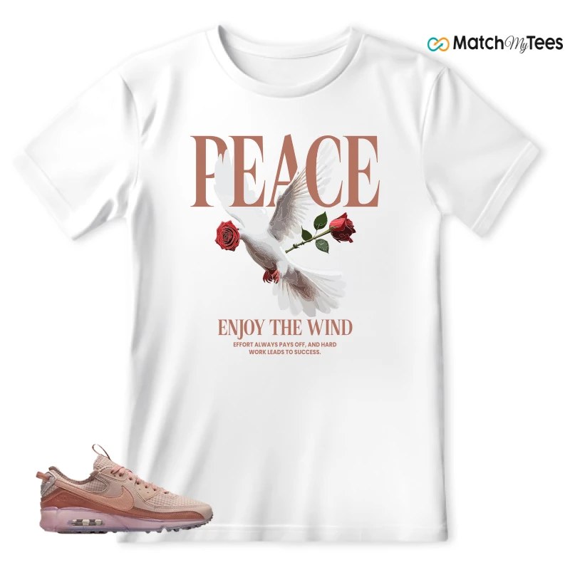 NIKE AIR MAX 90 TERRASCAPE PINK OXFORD (WOMEN'S) SNEAKER Matching Tees t-shirt