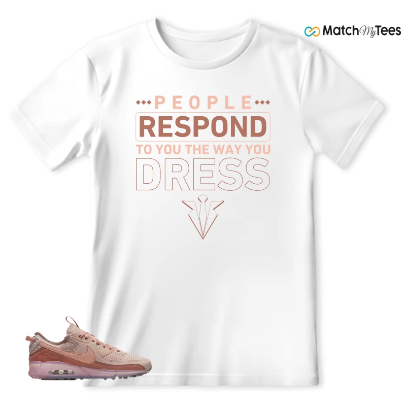 NIKE AIR MAX 90 TERRASCAPE PINK OXFORD (WOMEN'S) SNEAKER Matching Tees t-shirt