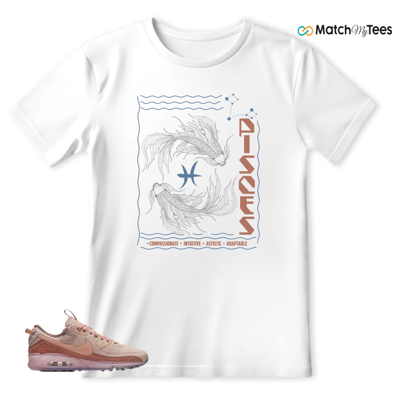 NIKE AIR MAX 90 TERRASCAPE PINK OXFORD (WOMEN'S) SNEAKER Matching Tees t-shirt