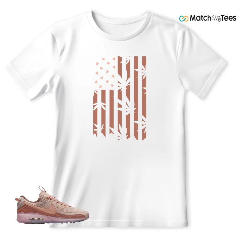 NIKE AIR MAX 90 TERRASCAPE PINK OXFORD (WOMEN'S) SNEAKER Matching Tees t-shirt