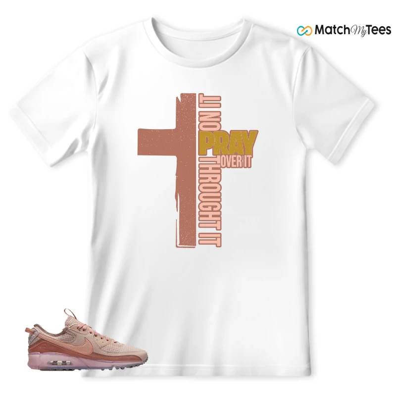 NIKE AIR MAX 90 TERRASCAPE PINK OXFORD (WOMEN'S) SNEAKER Matching Tees t-shirt