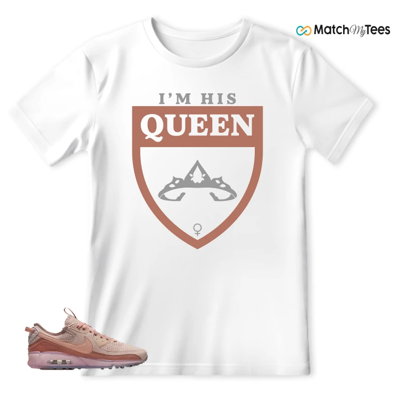 NIKE AIR MAX 90 TERRASCAPE PINK OXFORD (WOMEN'S) SNEAKER Matching Tees t-shirt