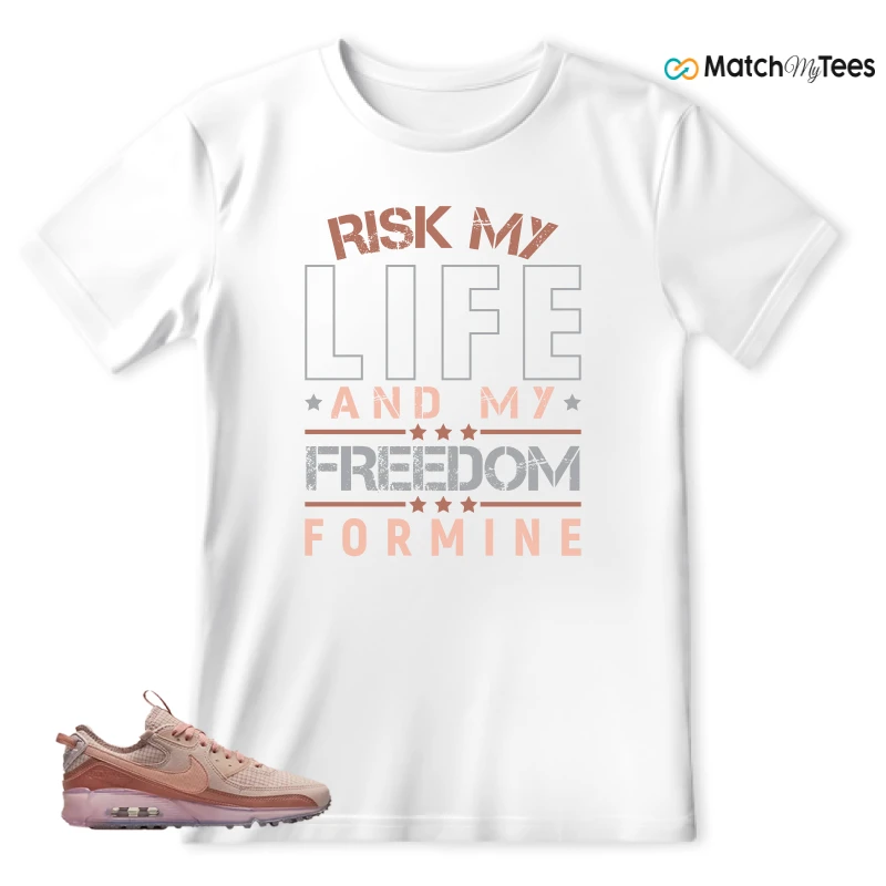 NIKE AIR MAX 90 TERRASCAPE PINK OXFORD (WOMEN'S) SNEAKER Matching Tees t-shirt