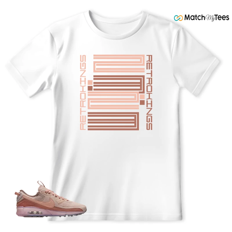 NIKE AIR MAX 90 TERRASCAPE PINK OXFORD (WOMEN'S) SNEAKER Matching Tees t-shirt