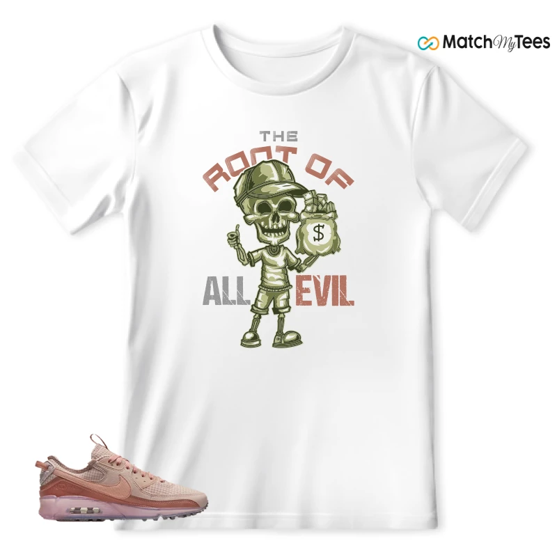 NIKE AIR MAX 90 TERRASCAPE PINK OXFORD (WOMEN'S) SNEAKER Matching Tees t-shirt