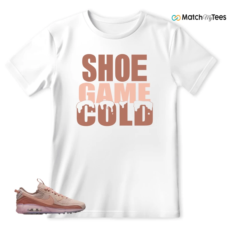 NIKE AIR MAX 90 TERRASCAPE PINK OXFORD (WOMEN'S) SNEAKER Matching Tees t-shirt