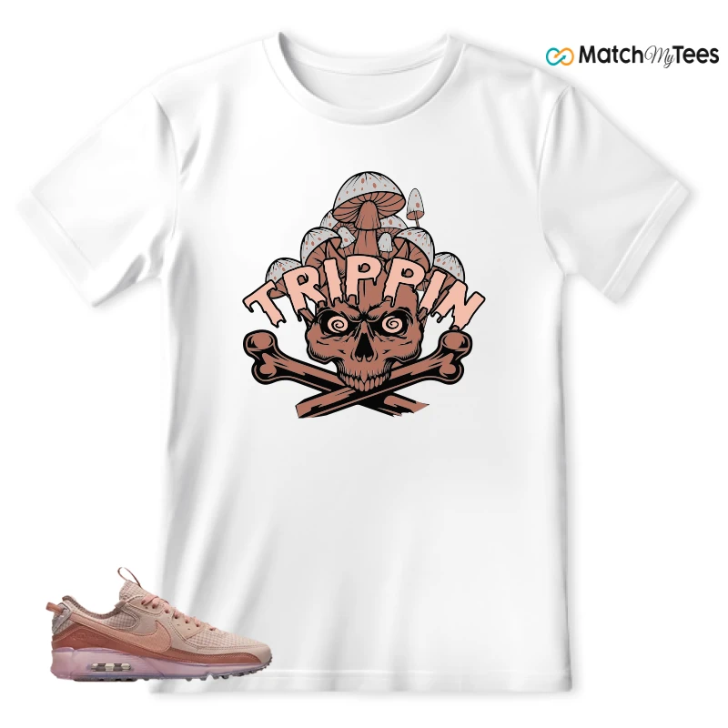 NIKE AIR MAX 90 TERRASCAPE PINK OXFORD (WOMEN'S) SNEAKER Matching Tees t-shirt
