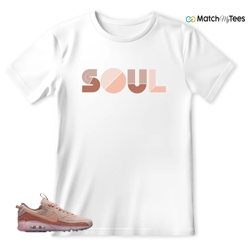 NIKE AIR MAX 90 TERRASCAPE PINK OXFORD (WOMEN'S) SNEAKER Matching Tees t-shirt
