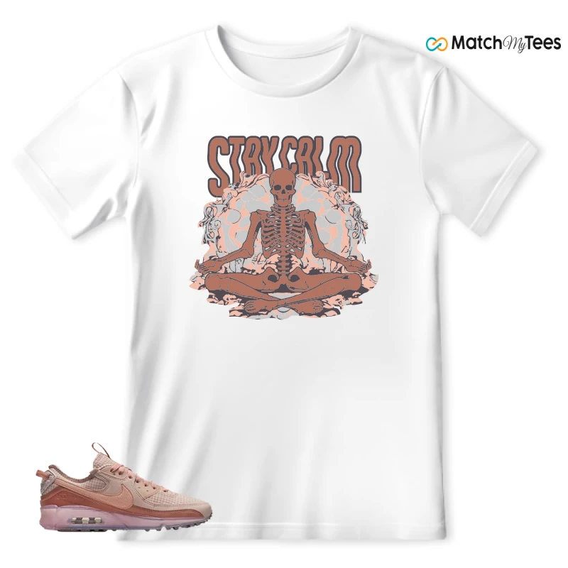 NIKE AIR MAX 90 TERRASCAPE PINK OXFORD (WOMEN'S) SNEAKER Matching Tees t-shirt