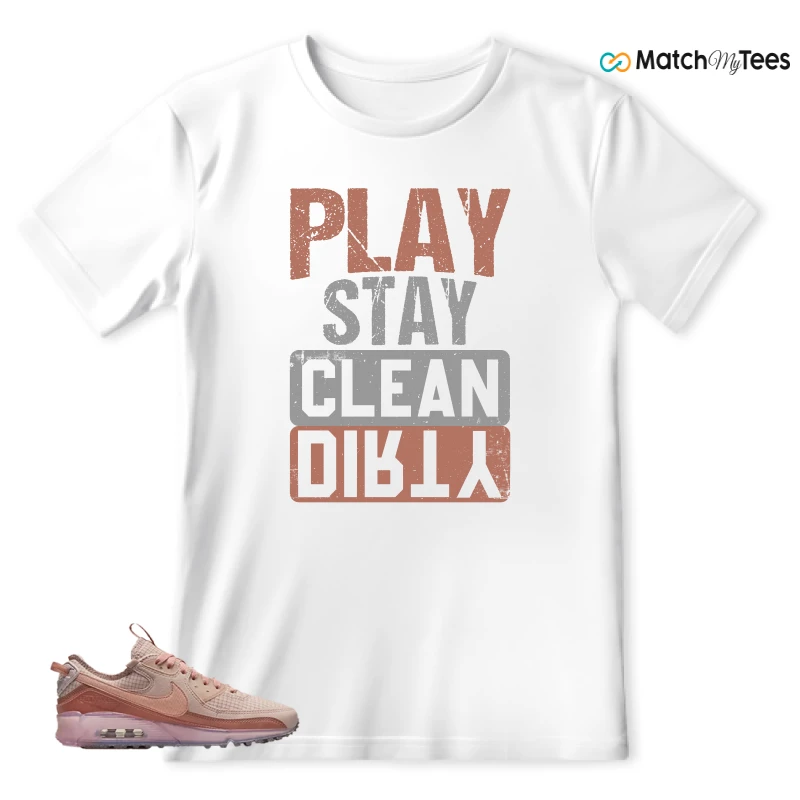 NIKE AIR MAX 90 TERRASCAPE PINK OXFORD (WOMEN'S) SNEAKER Matching Tees t-shirt