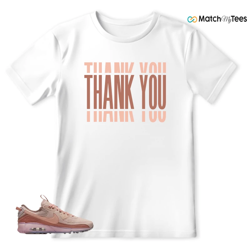 NIKE AIR MAX 90 TERRASCAPE PINK OXFORD (WOMEN'S) SNEAKER Matching Tees t-shirt