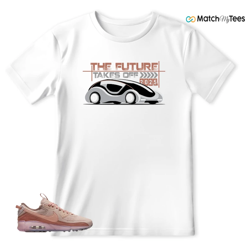NIKE AIR MAX 90 TERRASCAPE PINK OXFORD (WOMEN'S) SNEAKER Matching Tees t-shirt