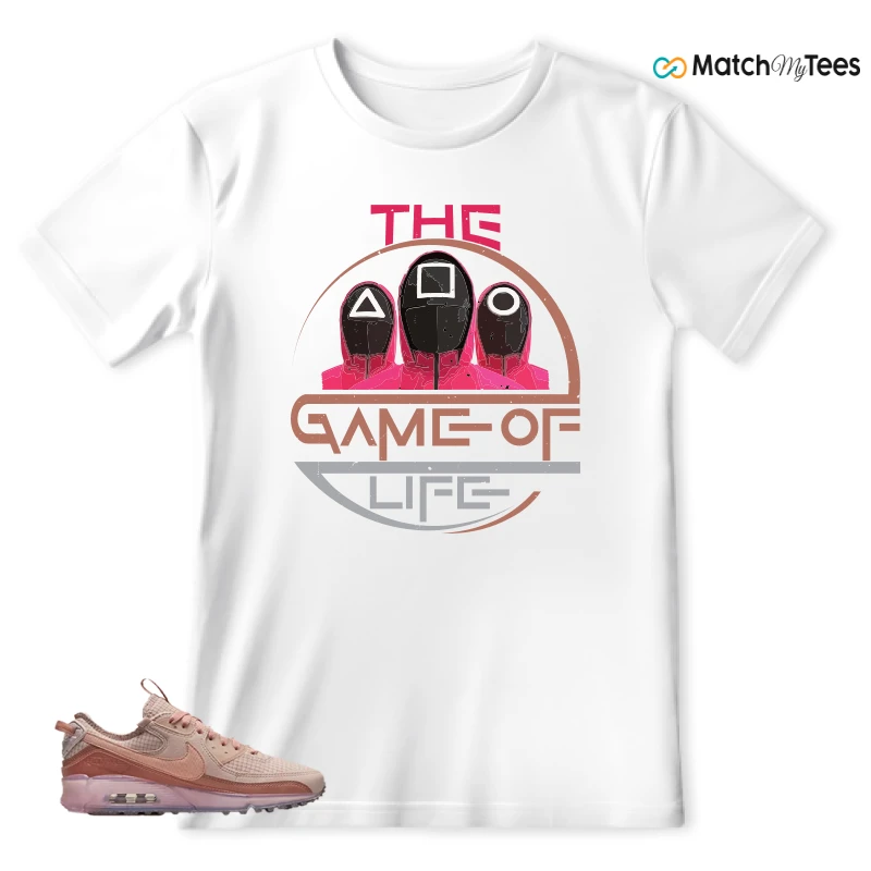 NIKE AIR MAX 90 TERRASCAPE PINK OXFORD (WOMEN'S) SNEAKER Matching Tees t-shirt