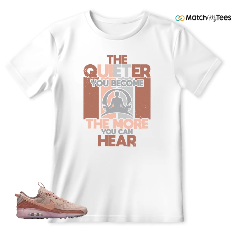 NIKE AIR MAX 90 TERRASCAPE PINK OXFORD (WOMEN'S) SNEAKER Matching Tees t-shirt