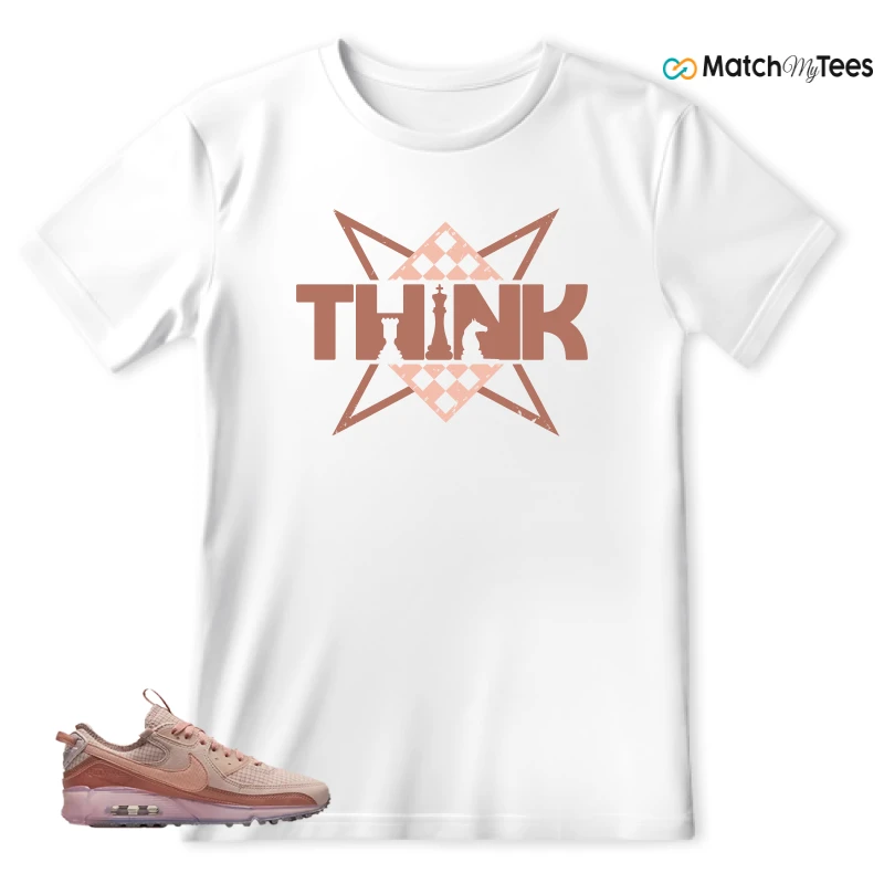 NIKE AIR MAX 90 TERRASCAPE PINK OXFORD (WOMEN'S) SNEAKER Matching Tees t-shirt