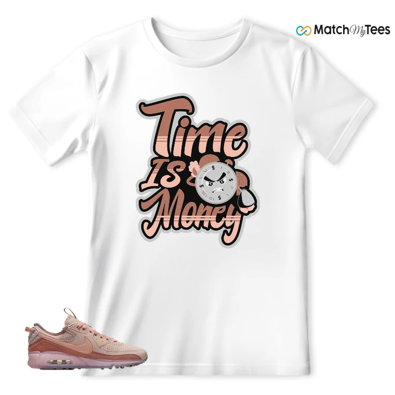 NIKE AIR MAX 90 TERRASCAPE PINK OXFORD (WOMEN'S) SNEAKER Matching Tees t-shirt