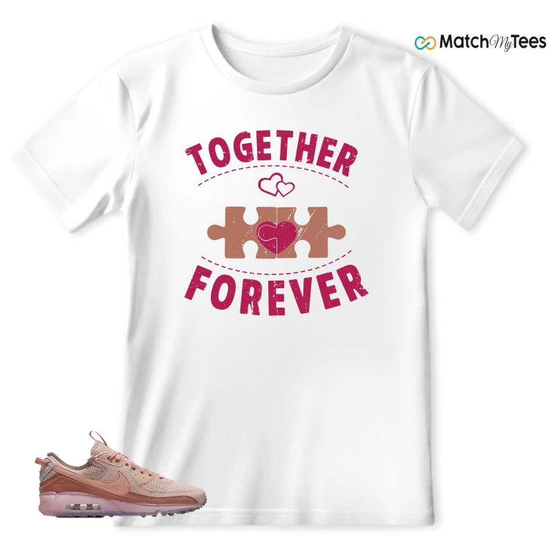 NIKE AIR MAX 90 TERRASCAPE PINK OXFORD (WOMEN'S) SNEAKER Matching Tees t-shirt