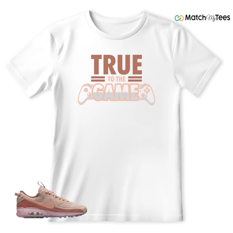 NIKE AIR MAX 90 TERRASCAPE PINK OXFORD (WOMEN'S) SNEAKER Matching Tees t-shirt