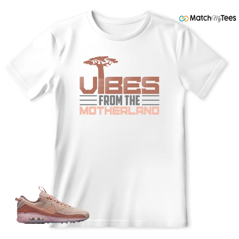 NIKE AIR MAX 90 TERRASCAPE PINK OXFORD (WOMEN'S) SNEAKER Matching Tees t-shirt