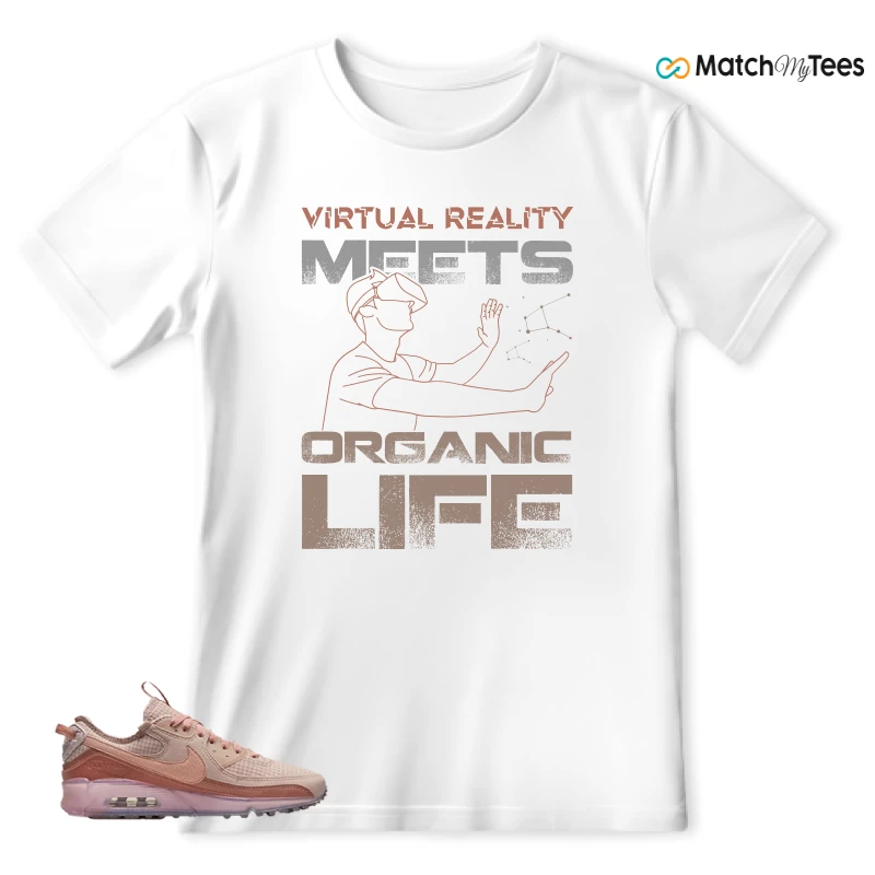 NIKE AIR MAX 90 TERRASCAPE PINK OXFORD (WOMEN'S) SNEAKER Matching Tees t-shirt