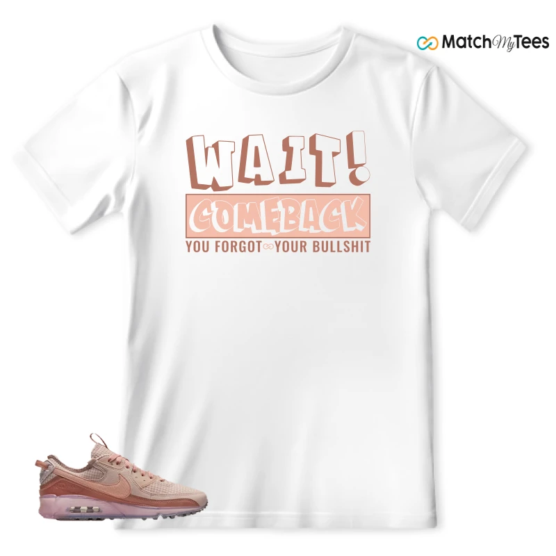 NIKE AIR MAX 90 TERRASCAPE PINK OXFORD (WOMEN'S) SNEAKER Matching Tees t-shirt