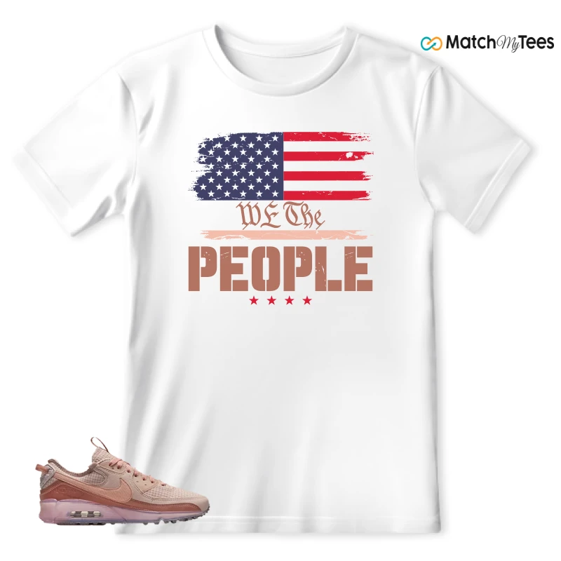 NIKE AIR MAX 90 TERRASCAPE PINK OXFORD (WOMEN'S) SNEAKER Matching Tees t-shirt