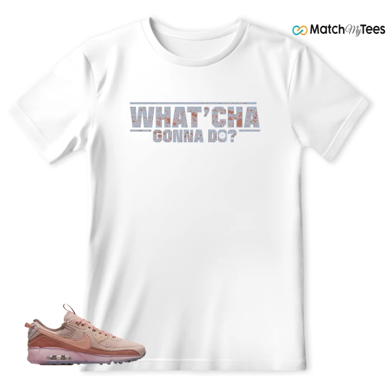 NIKE AIR MAX 90 TERRASCAPE PINK OXFORD (WOMEN'S) SNEAKER Matching Tees t-shirt
