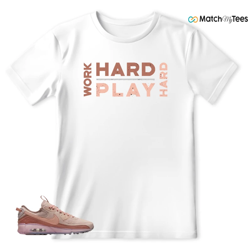 NIKE AIR MAX 90 TERRASCAPE PINK OXFORD (WOMEN'S) SNEAKER Matching Tees t-shirt