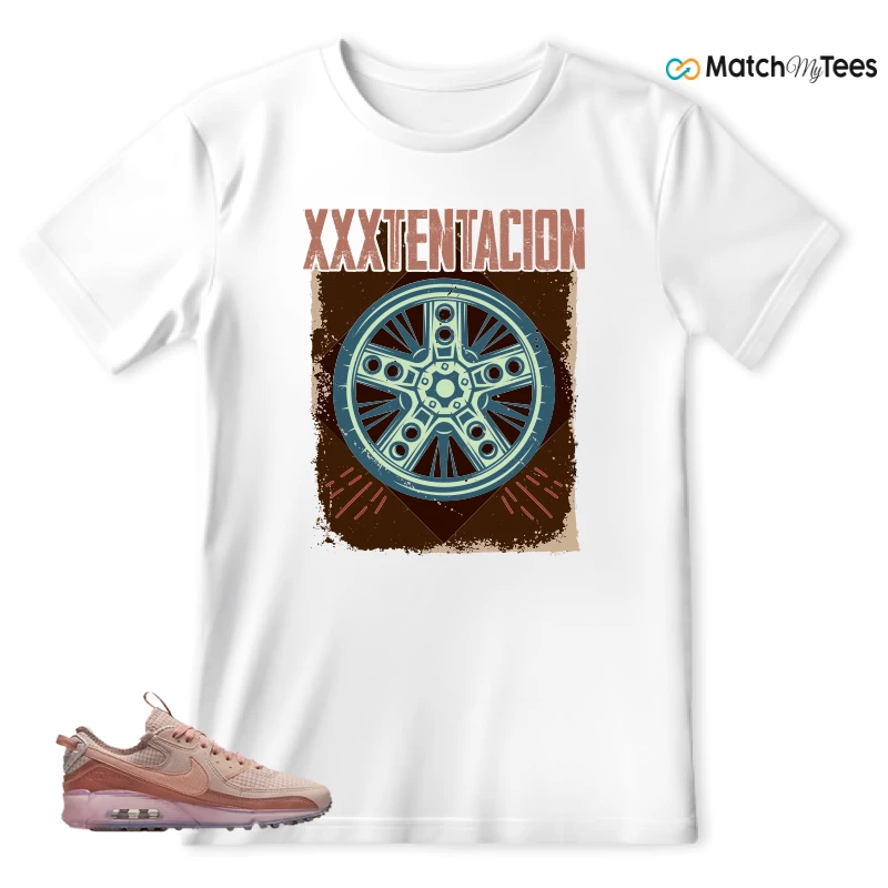 NIKE AIR MAX 90 TERRASCAPE PINK OXFORD (WOMEN'S) SNEAKER Matching Tees t-shirt