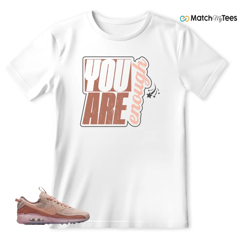 NIKE AIR MAX 90 TERRASCAPE PINK OXFORD (WOMEN'S) SNEAKER Matching Tees t-shirt