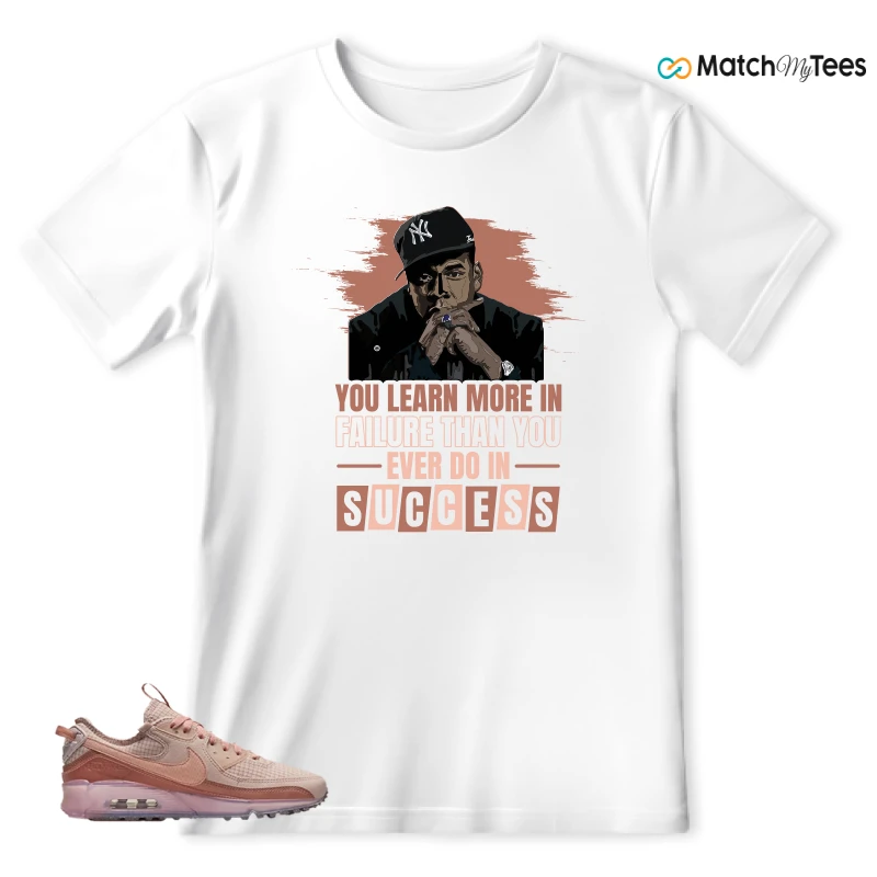 NIKE AIR MAX 90 TERRASCAPE PINK OXFORD (WOMEN'S) SNEAKER Matching Tees t-shirt