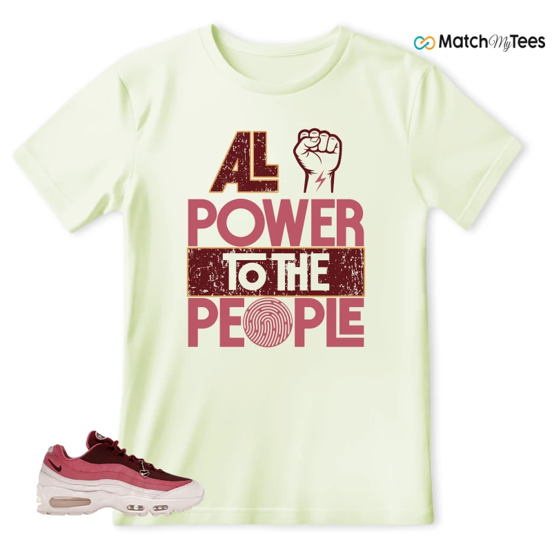 NIKE AIR MAX 95 WMNS OG BIG BUBBLE VALENTINE’S DAY SNEAKER Matching Tees t-shirt