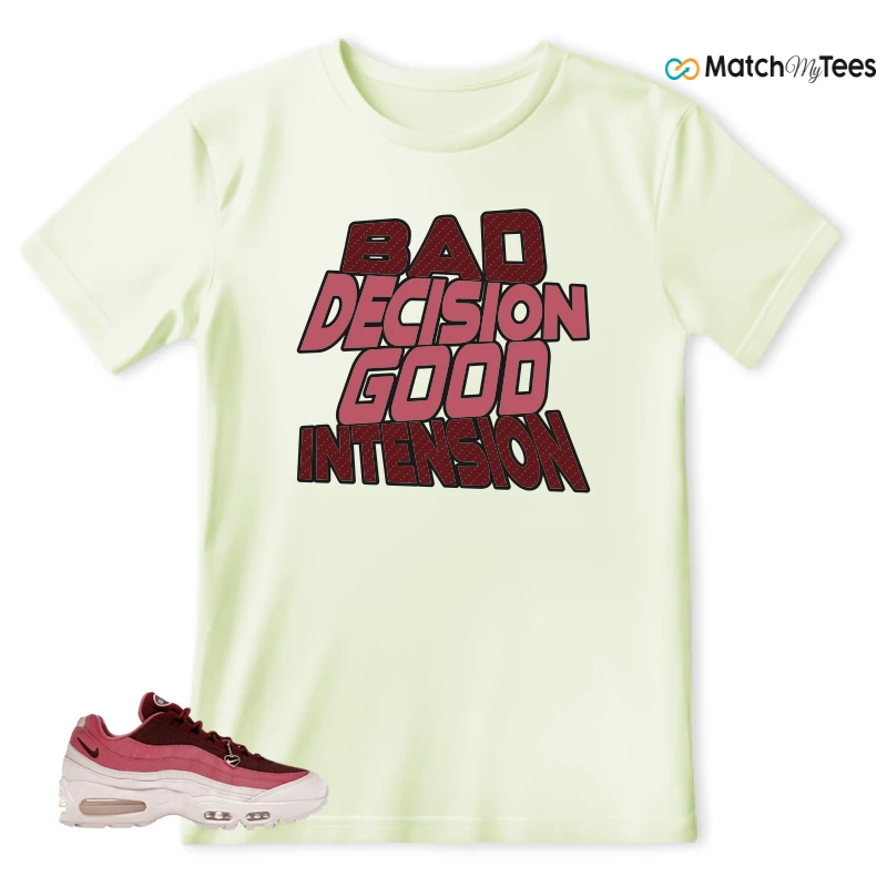 NIKE AIR MAX 95 WMNS OG BIG BUBBLE VALENTINE’S DAY SNEAKER Matching Tees t-shirt