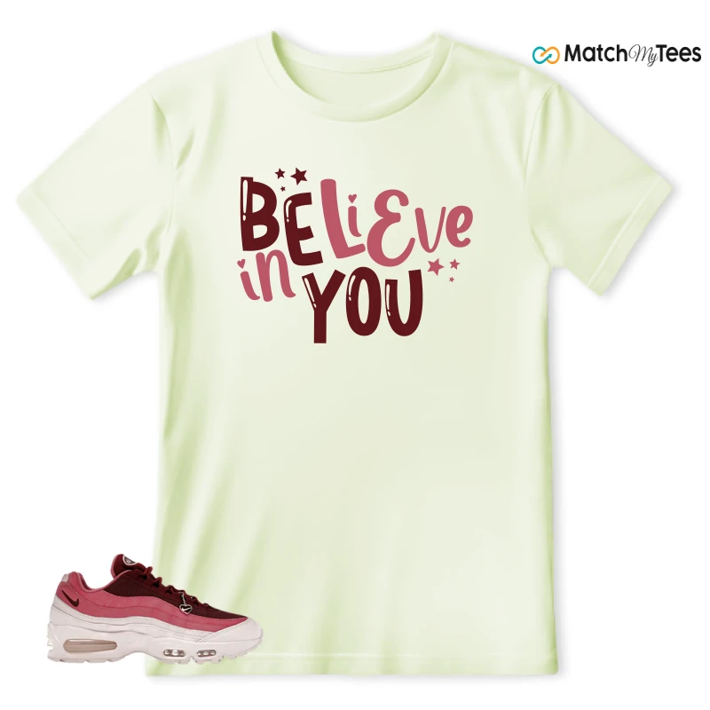 NIKE AIR MAX 95 WMNS OG BIG BUBBLE VALENTINE’S DAY SNEAKER Matching Tees t-shirt